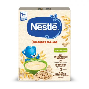 Безмолочная каша Nestle овсяная 200г с 4 месяцев