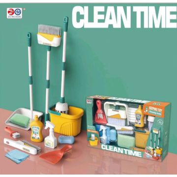 Игрушечный набор для уборки Clean time Zunchen