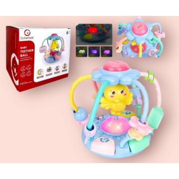 Погремушка прорезыватель Цыпленок Sobebear Teether Ball