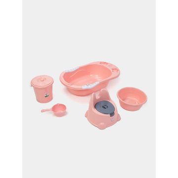 Ванночка детская для купания 5в1 (комплект)  90x50х24 см  Doston   S2030