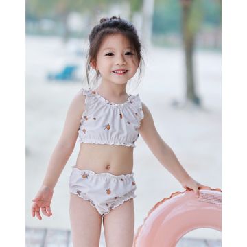 Купальник детский раздельный – майка и трусики в комплекте   Бифлекс   Дев  8133