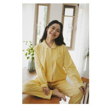 Женская пижама со штанами 07-1     пуговица