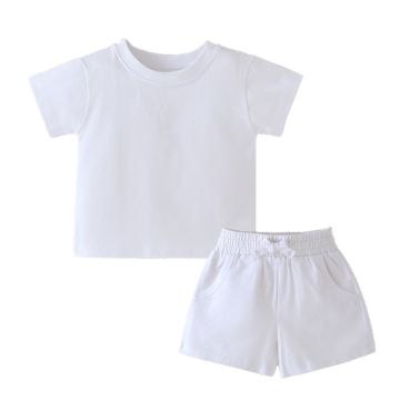 Комплект для детей футболка и шорты 2в1   Интерлок     BTS69F+BL65F