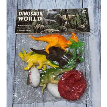 Набор фигурок Динозавры Dinosaur World 8в1