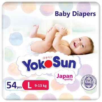 Подгузники Yokosun Comfort 4-L 9-13кг (54шт)