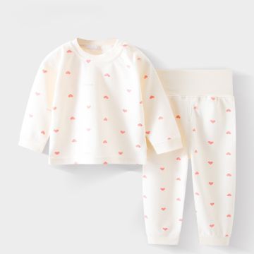 Детский комплект 2в1 кофта штаны   Трикотаж    Кнопка на плече MMT232015