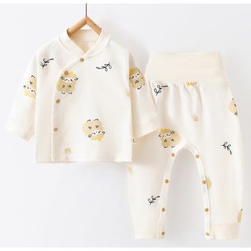 Детский комплект 2в1 кофта штаны   Трикотаж    Кнопка спереди MMT232015S