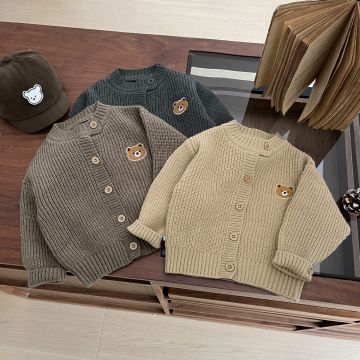 Кардиган для детей Медвежонок  Вязаный     T25C165