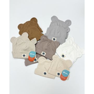 Шапка детская  Интерлок  Однотонный , Постоянный   R-Mi-743