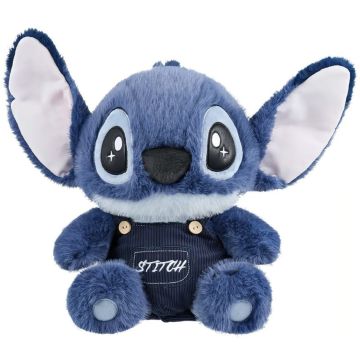 Мягкая игрушка «Стич» Синий     Джинсовый комбинезон 5436543