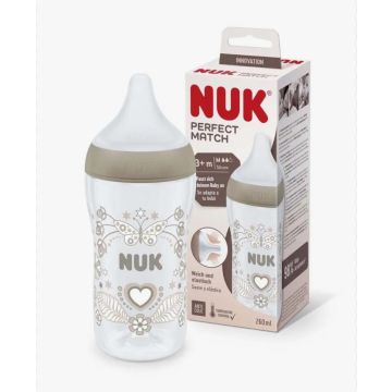 Бутылка NUK Perfect Mutch (сердце) 260 мл