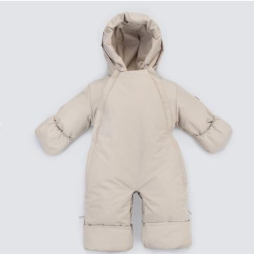 Комбинезон-трансформер «Новый Вельвет» три сезона  KiDi Вельвет-мембрана Слоновая кость  Уни Замок 8