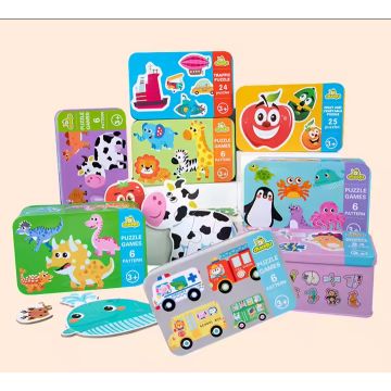 Пазлы в железной коробке    Douqu   22558