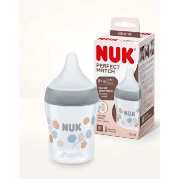 Бутылка NUK Perfect Mutch (орнамент)150 мл