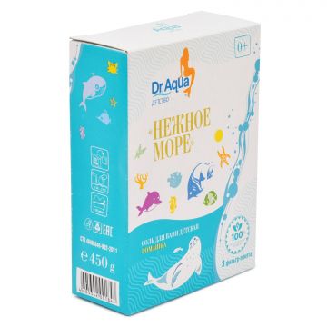 Cоль для ванн Dr.Aqua Первое море ромашка 450г