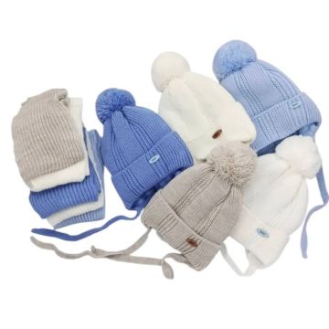 Шапка с шарфом Grans Вязаный   , Зима   1547