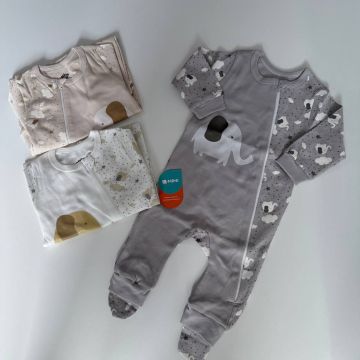 Ромпер   Rakhim baby Интерлок    Замок 3546