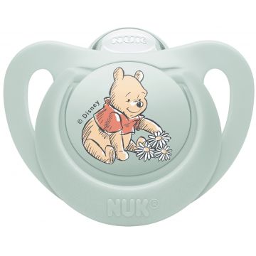 Пустышка Nuk Star Winnie the pooh силикон 6-18м