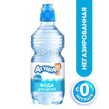Вода Агуша питьевая негазированная 330мл с 0 месяцев